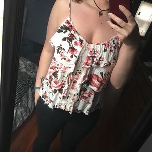 🌱 Pink Flower Tank 🌱